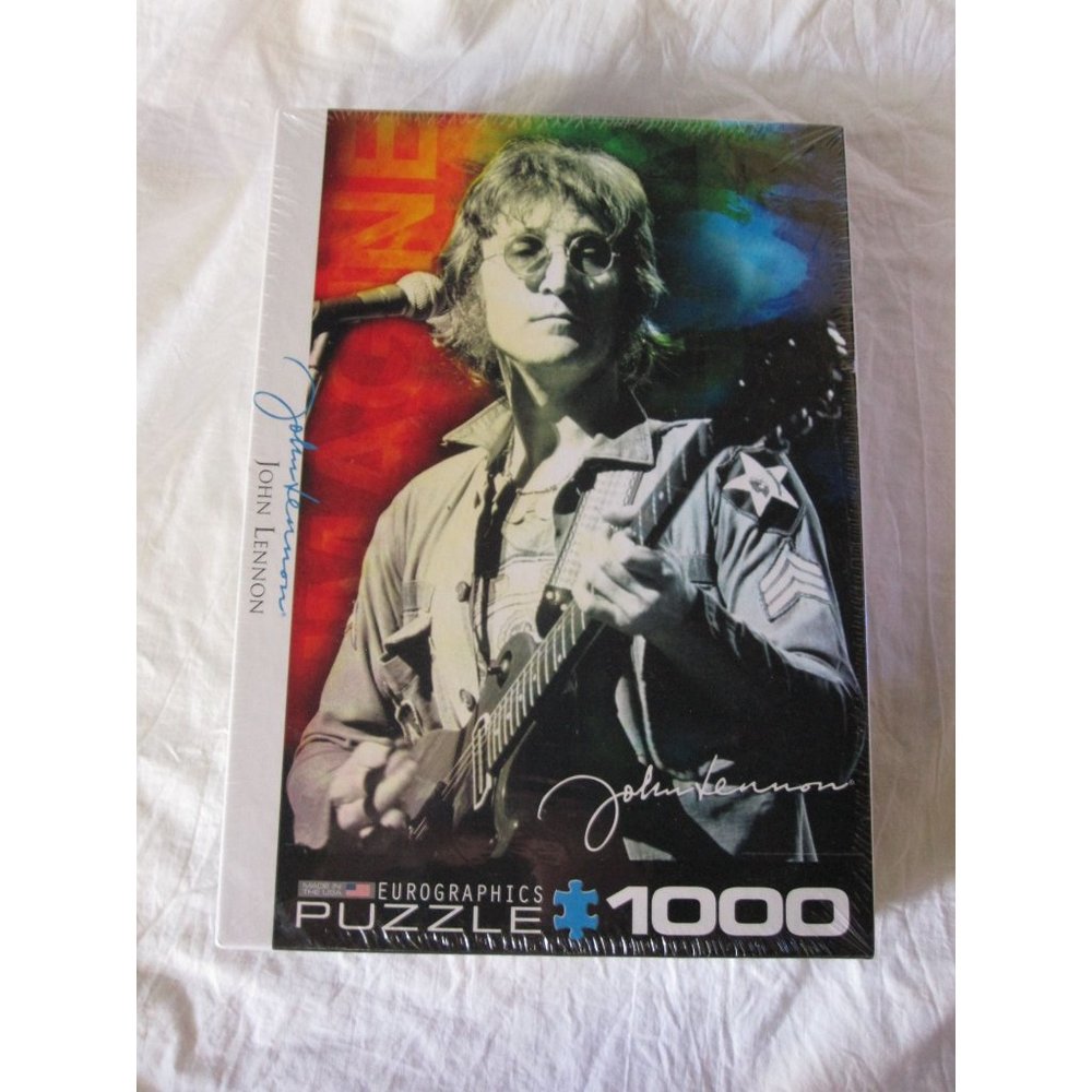 New Eurographics John Lennon playing‎ guitar Beatles 1000 piece Jigsaw Puzzle